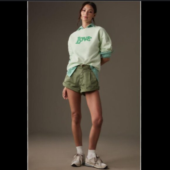 Brand New Women's KULE Oversized 70's Love Sweatshirt - Picture 3 of 12